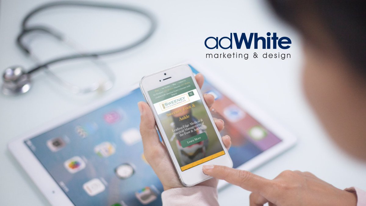 adWhite_mrktg's tweet image. This was a website design and development project we did for a client, @SweeneyFootDoc! We strive to build websites that are modern, responsive, visually captivating, and easy to navigate.
#WebDevelopment #WebDesign #ClientProject