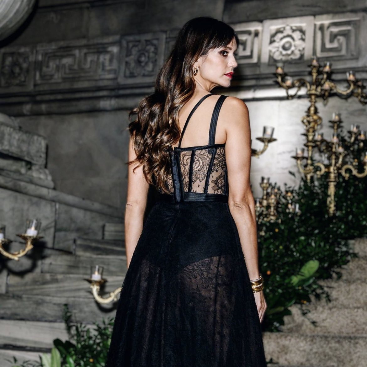 elenaslois's tweet image. nina was really giving katherine pierce vibes