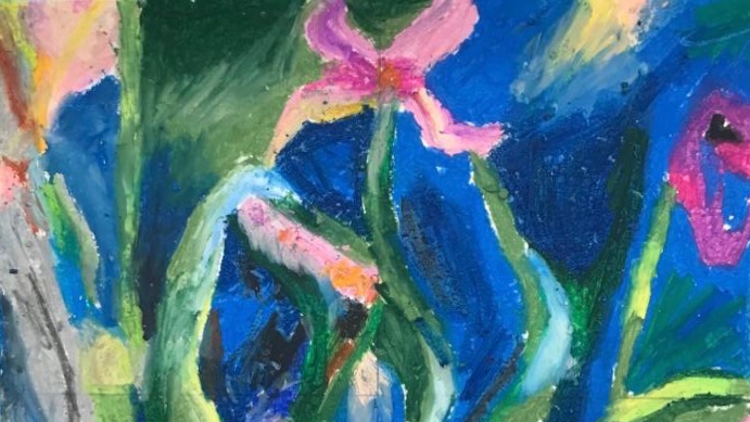 HighBlackheath's tweet photo. Year 6 use oil pastels and enlarged images to investigate and recreate Impressionist artist, Berthe Morisot’s vibrant use of colour. @BlackheathHigh https://t.co/jnHAFRIGkJ