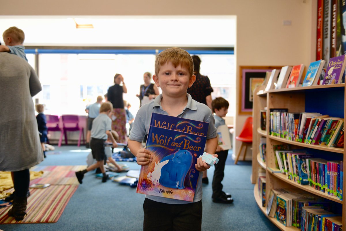 We were delighted to officially open our new library space by welcoming author <a href="/KateRolfeArt/">Kate Rolfe</a> as a guest at our first-ever Pre-Prep Reading Café. 

The library was full of children &amp; parents reading together &amp; making full use of the space &amp; enjoying the pleasure reading can bring.