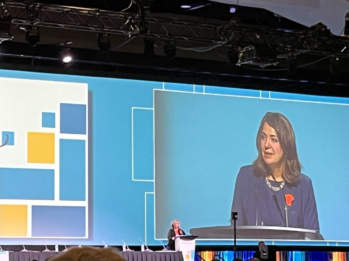 #UCP Premier Smith addresses attainable housing, fire efforts this summer, removing barriers to roadblocks to housing <a href="/ABmunis/">Alberta Municipalities | Strength in Members</a> #convention2023