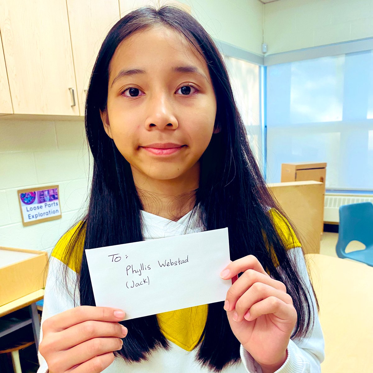 lobnafrench's tweet photo. If you write a letter to #phylis Webster , what would you express? V took this initiative and expressed her feelings about #OrangeShirtDay ๐งก @PLASP_CCS https://t.co/wZVKLVVrxQ