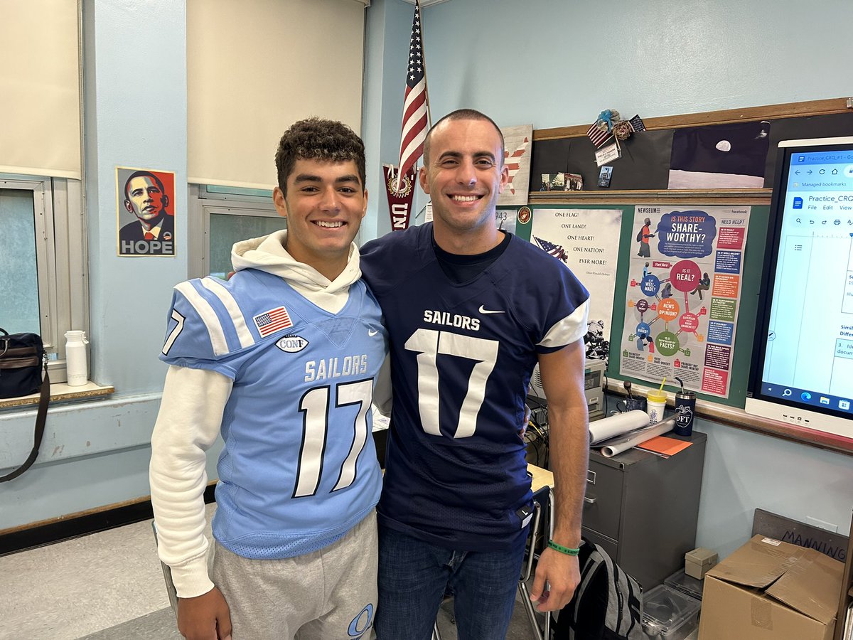 Awesome energy at OHS all week for homecoming!

Proud to be apart of this awesome tradition. Let’s go Sailors! 🏈⚓️

<a href="/Coach_Blount/">Coach Blount</a> <a href="/osdAthleticdept/">OSD Athletics, Physical Education and Health</a> <a href="/OSchoolsPR/">Oceanside School District #OSD_NY</a>