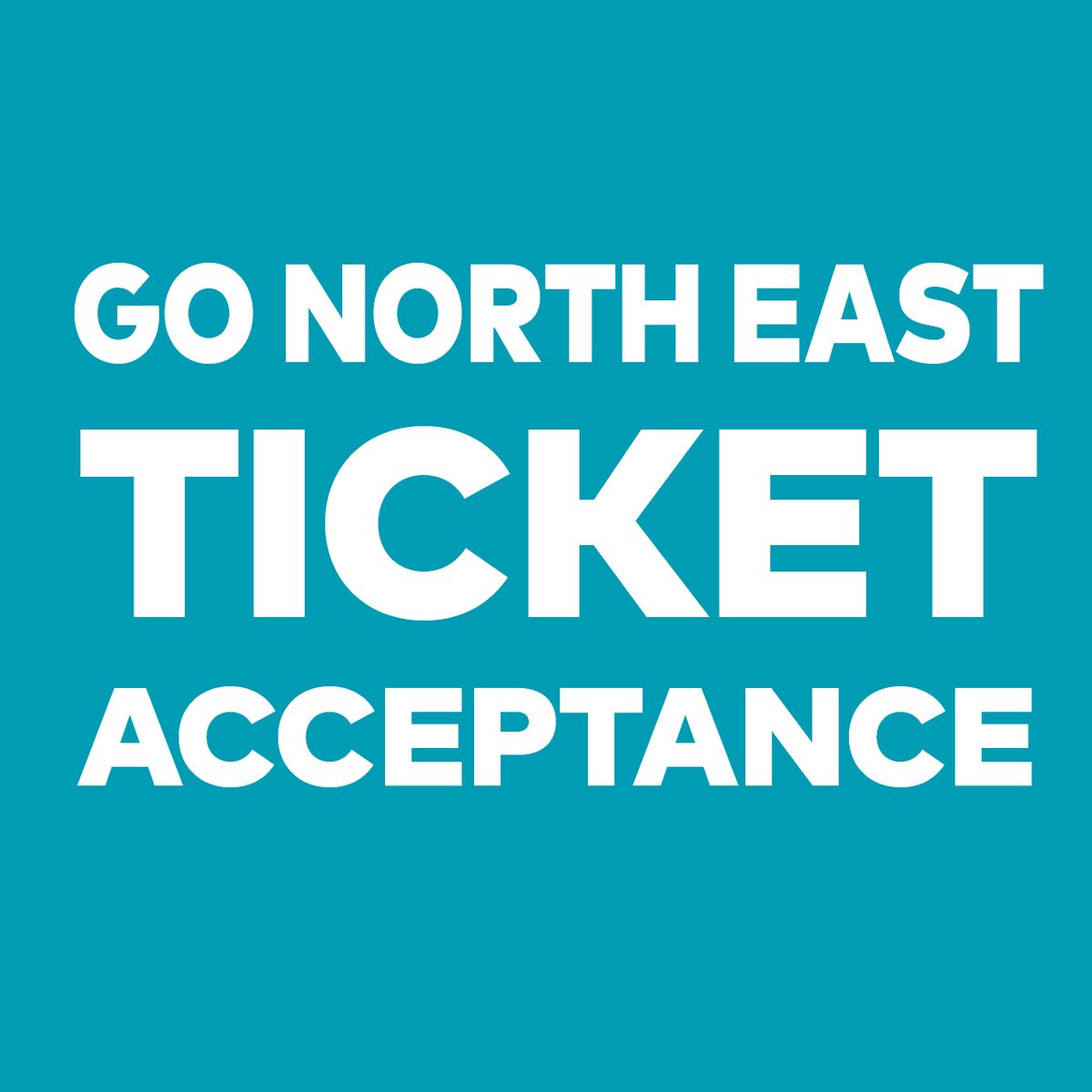 1/2 Due to industrial action at Go North East from Saturday 30th of September until Friday 6th of October we will accept Go North East Tickets free of charge in the following areas.