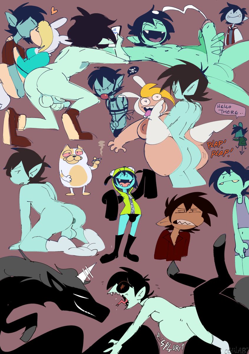 RahmScotty's tweet photo. Marshall Lee fanart by cchilab #adventuretime #adventuretimensfw #nsfwtwt #nsfwart #MarshallLee https://t.co/ehljjkAMzL