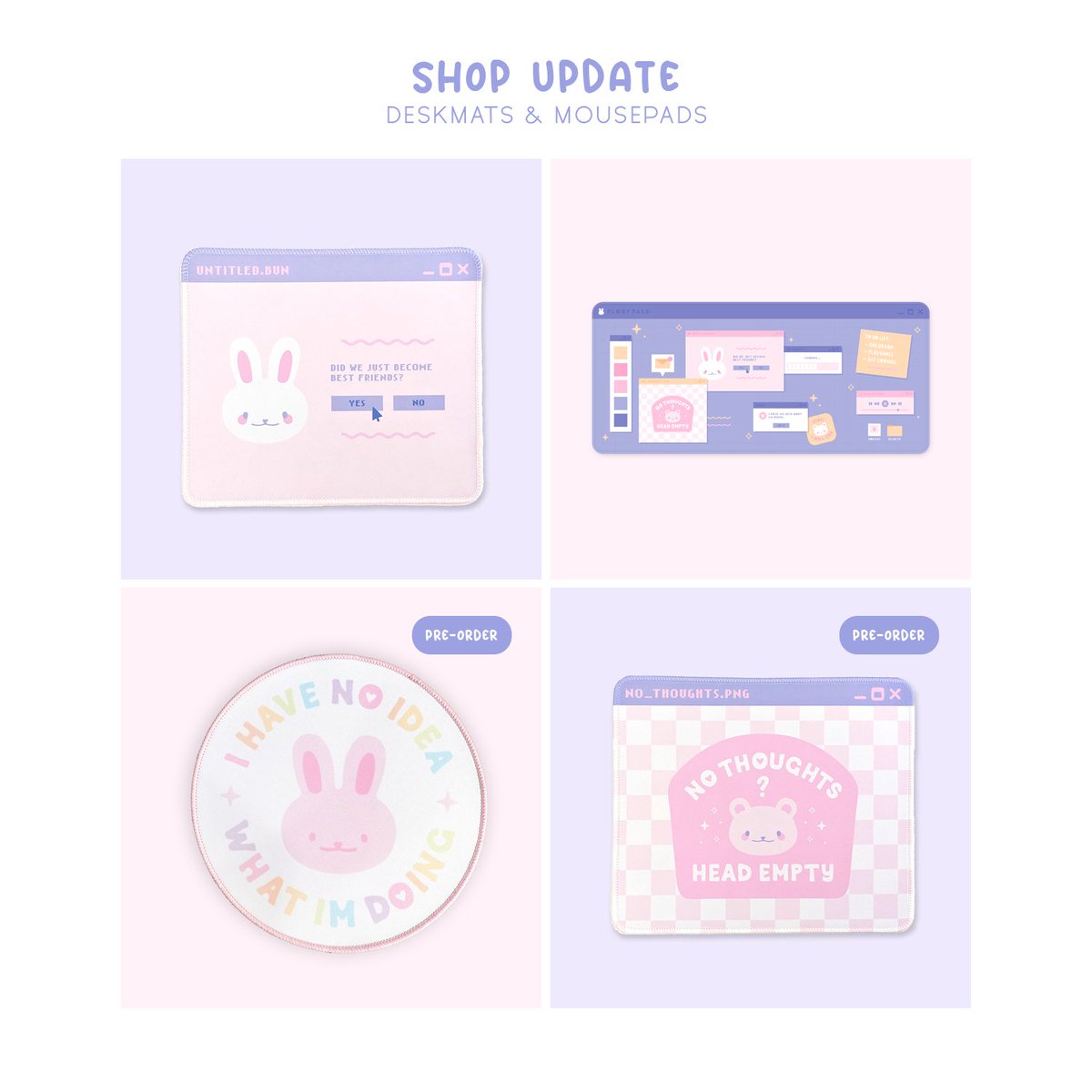 ploofpals's tweet photo. shop update is live 🌷 https://t.co/HOcNZlYFVr