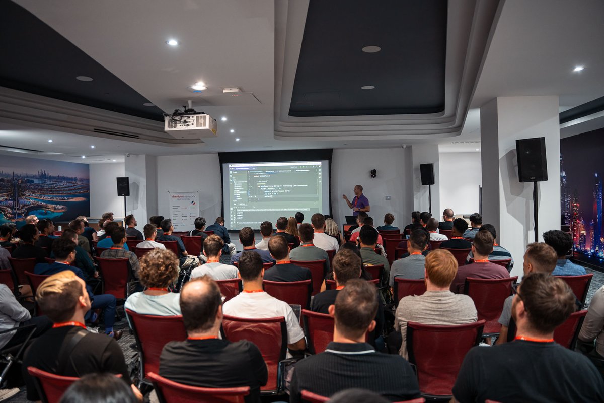 Official photos from @droidconNYC were published.  Here are a few from my talk 'Interception'. #dcnyc23