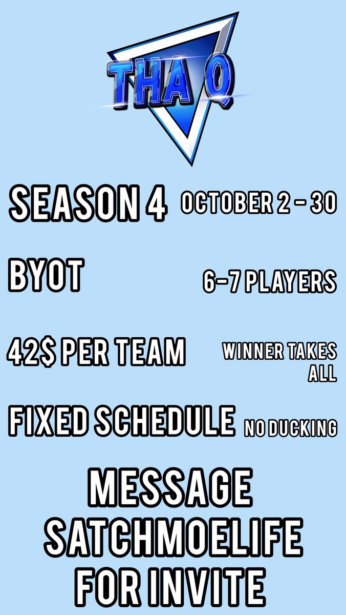 THA Q ESPORTS PROAM LEAGUE tweet media