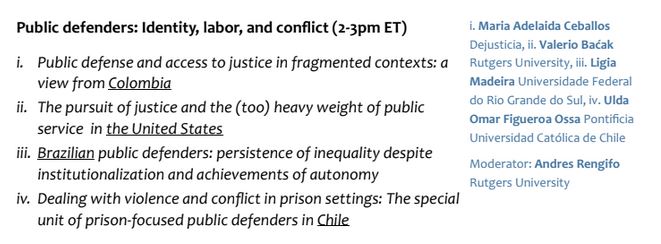Dejusticia's tweet photo. Nuestra coordinadora de la línea de Sistema Judicial, @mayaceballos3, participará este viernes en un panel organizado por @IDRAcommunity para hablar de defensores públicos y acceso a la justicia en el caso colombiano.

🕛 1:00 p.m. 🇨🇴
🔗 Pre-registro: https://t.co/AaQQqUksue https://t.co/otBUzNn7s5
