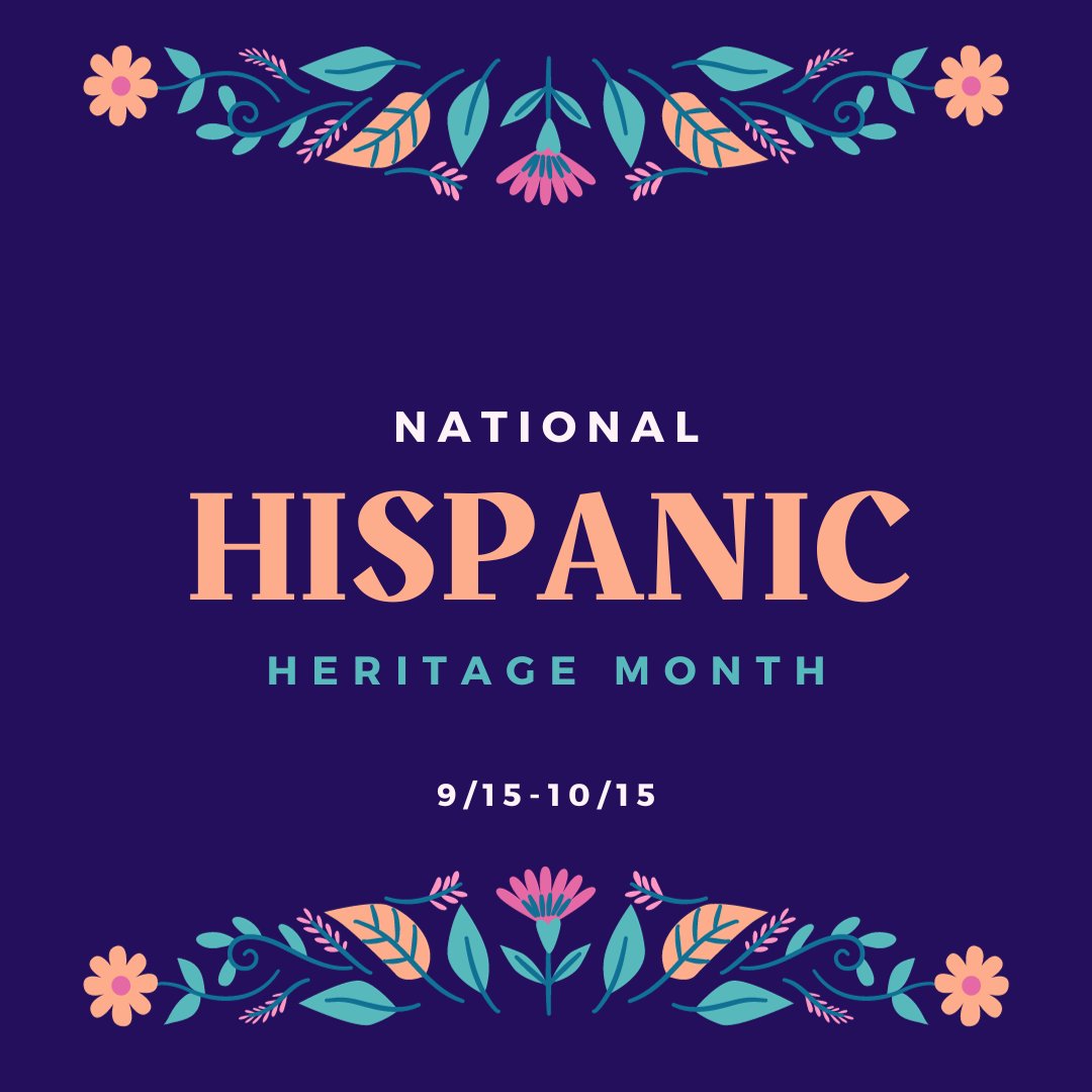 We want to wish our Mean Green family a Happy Hispanic Heritage Month! 

#unt #untrecsports #HispanicHeritageMonth #CelebrateCulture #UNTCommunity #MeanGreenFamily #DiversityMatters #UntPride