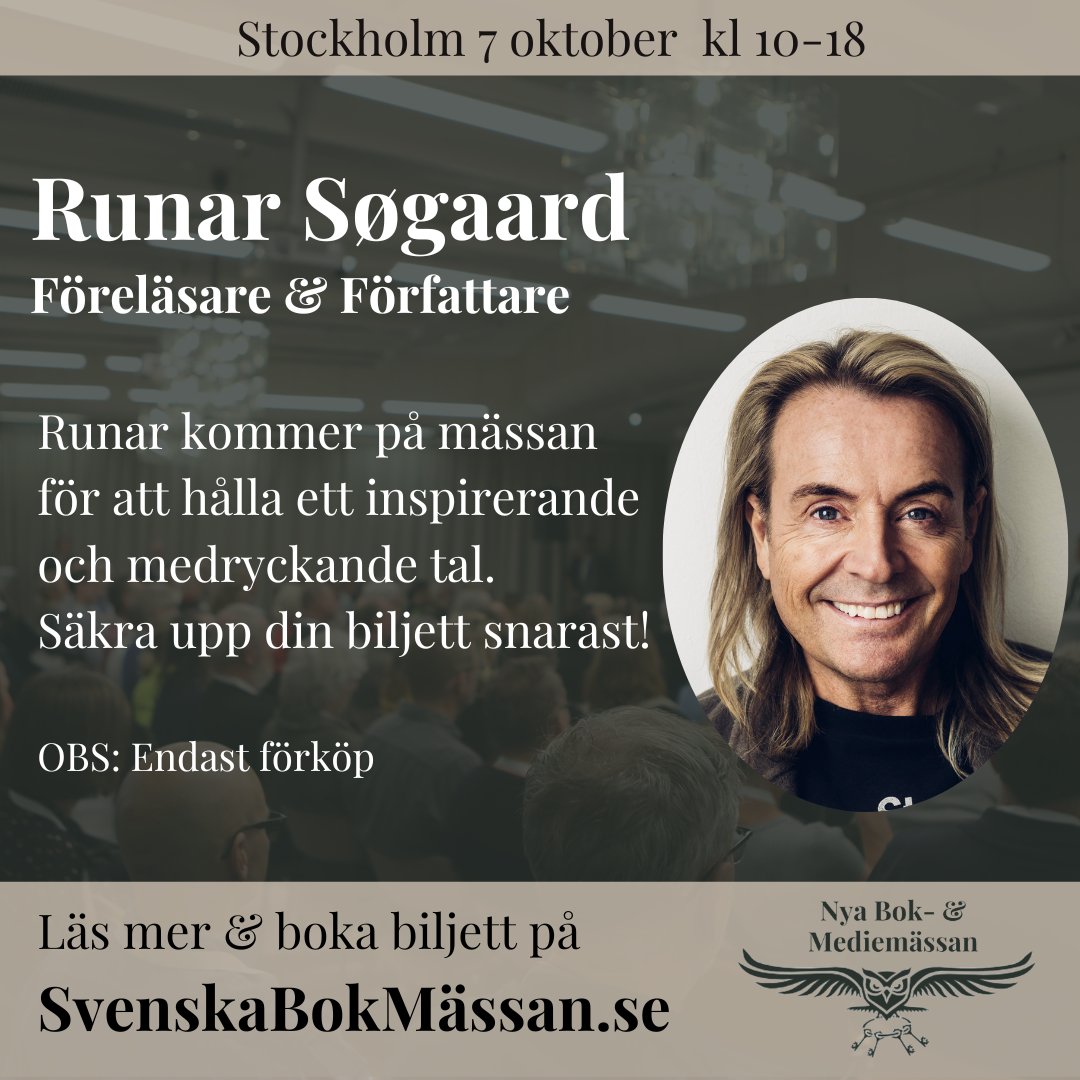 Svenska Bok- & Mediemässan tweet media