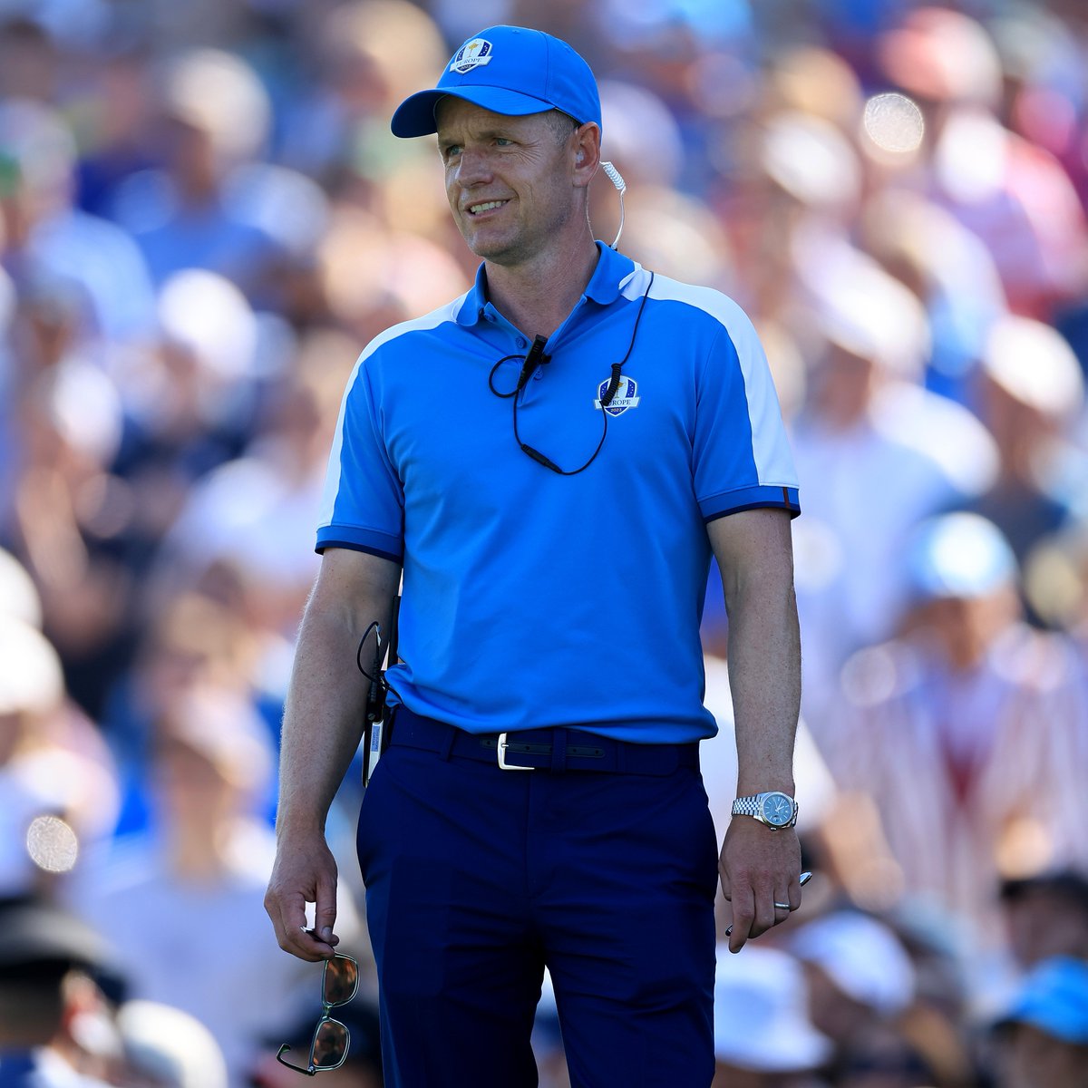 This is the first time ever that #TeamEurope have stopped U.S. team from winning a match on day one of the #RyderCup 

#TeamEurope | <a href="/RyderCupEurope/">Ryder Cup Europe</a>