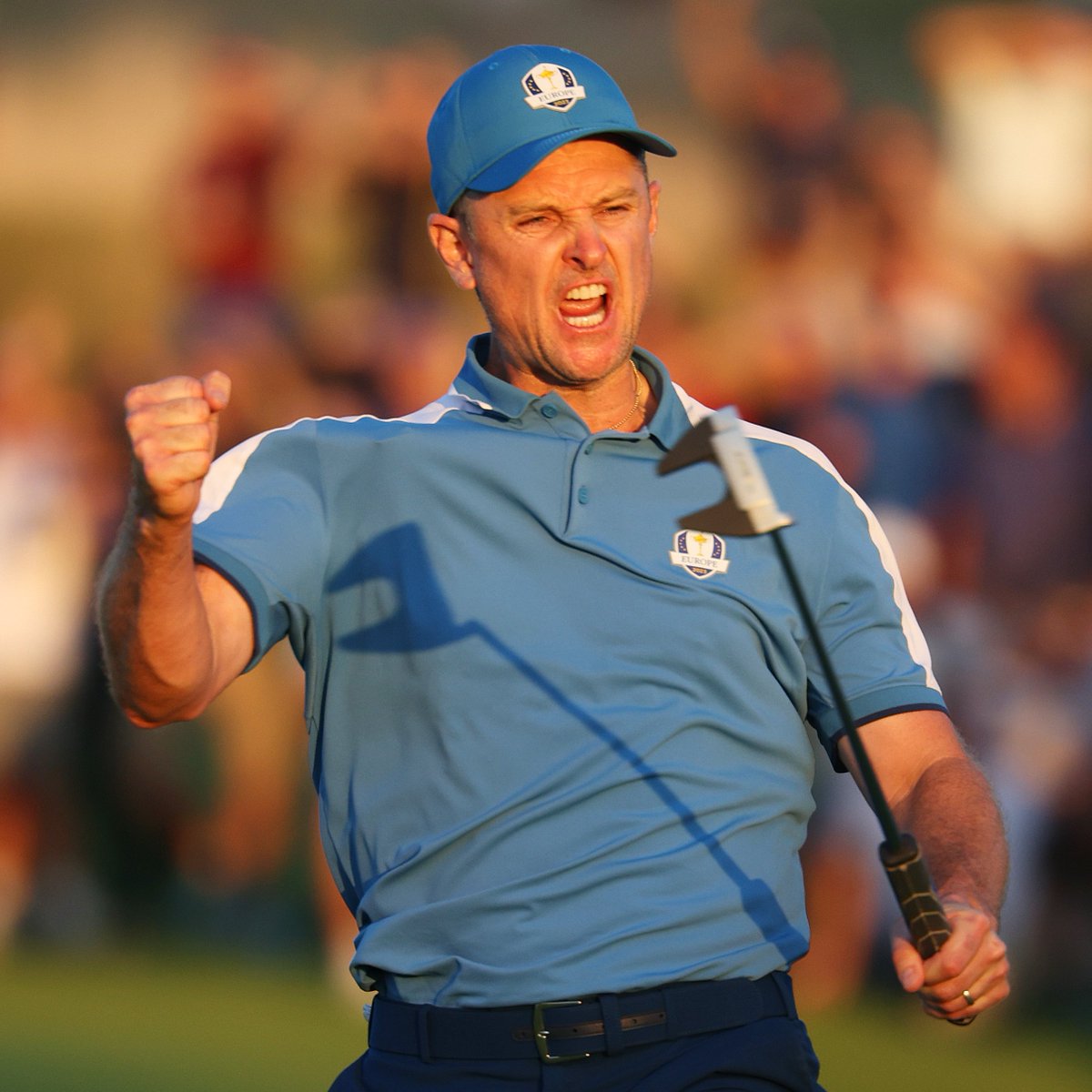 RyderCupEurope's tweet photo. Two down with two to play.

Step forward @JustinRose99 🔥

#TeamEurope | #RyderCup https://t.co/yqBgWdE7RN