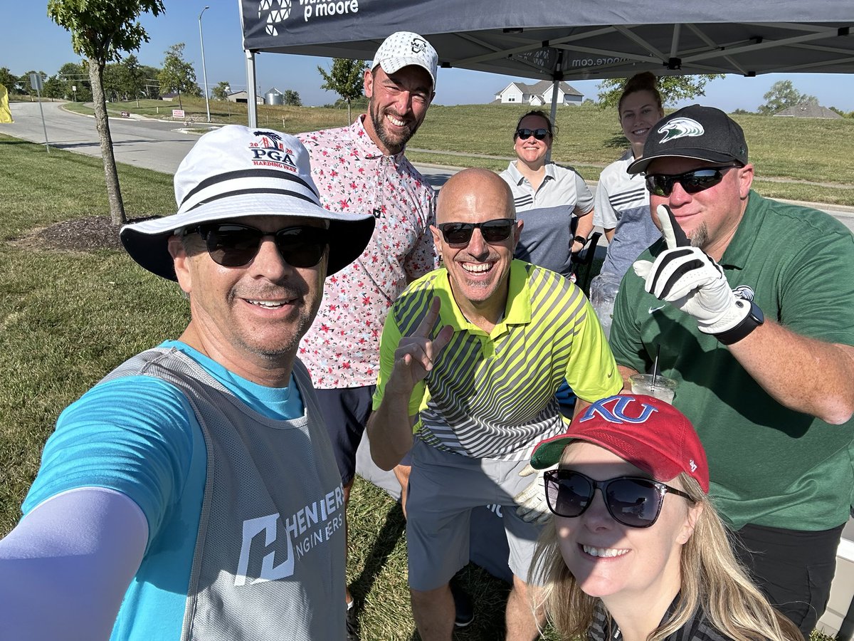 Team 8A rocking it today at #hendersongolf! <a href="/hendersonengs/">Henderson Engineers</a>  <a href="/hendersonbuilds/">Henderson Building Solutions</a>