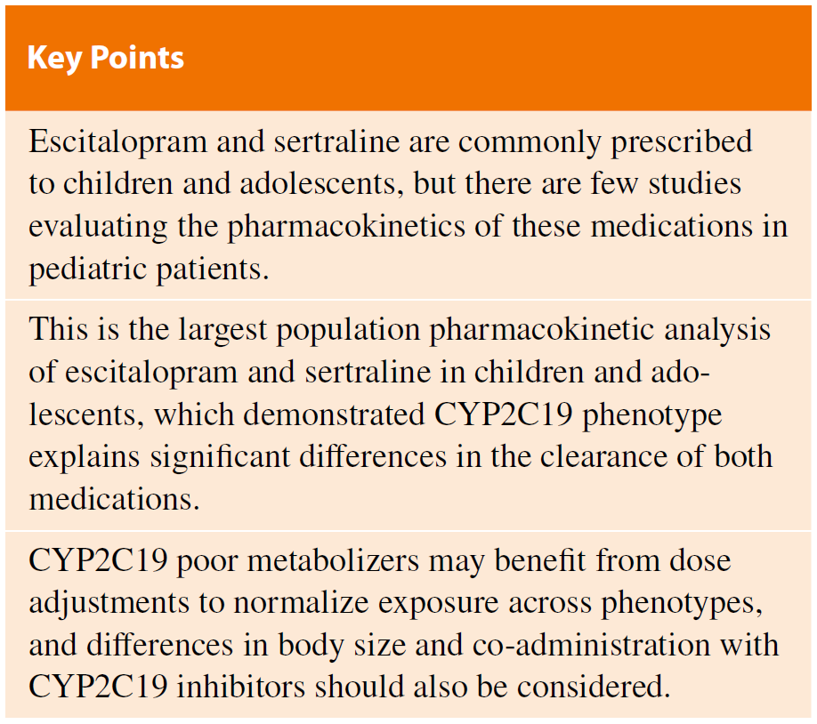 Laura Ramsey (@drlauraramsey) on Twitter photo Huge kudos to <a href="/ethanpoweleit/">ethan</a> for publishing PK models of escitalopram and sertraline in kids! No surprises here: significant PK variability for both medications was observed and was largely explained by CYP2C19. DM me for PDF.
link.springer.com/article/10.100…
<a href="/CincyClinPharm/">Cincy Kids Clin Pharm</a> <a href="/ZLTaylor16/">Zachary Taylor</a> Huge kudos to <a href="/ethanpoweleit/">ethan</a> for publishing PK models of escitalopram and sertraline in kids! No surprises here: significant PK variability for both medications was observed and was largely explained by CYP2C19. DM me for PDF.
link.springer.com/article/10.100…
<a href="/CincyClinPharm/">Cincy Kids Clin Pharm</a> <a href="/ZLTaylor16/">Zachary Taylor</a>