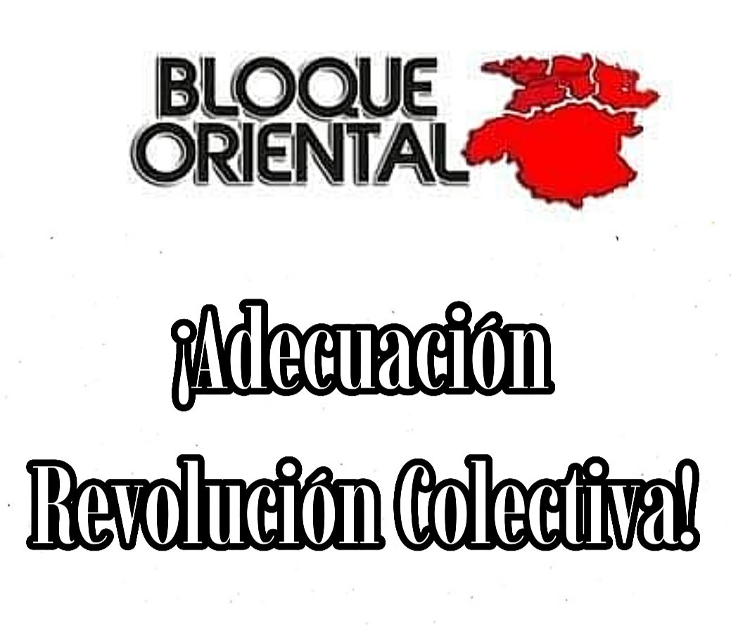 Nos corresponde defender la verdad con principios revolucionarios. Con trabajo, disciplina, moral y ética, sigamos en la consolidación de nuestro Proyecto Político TUPAMARO. 

"¡Activos!", Llegan las adecuaciones al Bloque Oriental.

#VenezuelaDeValoresYCultura