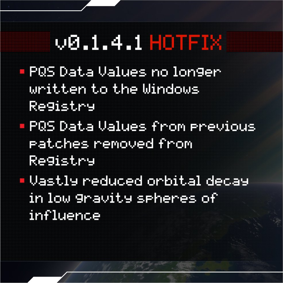 KSP2 Hotfix v0.1.4.1 is available now!