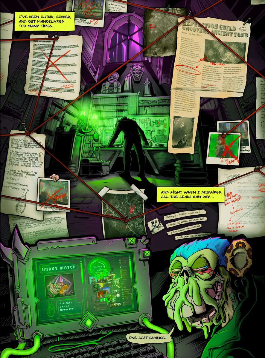 A strong lead. The search continues.