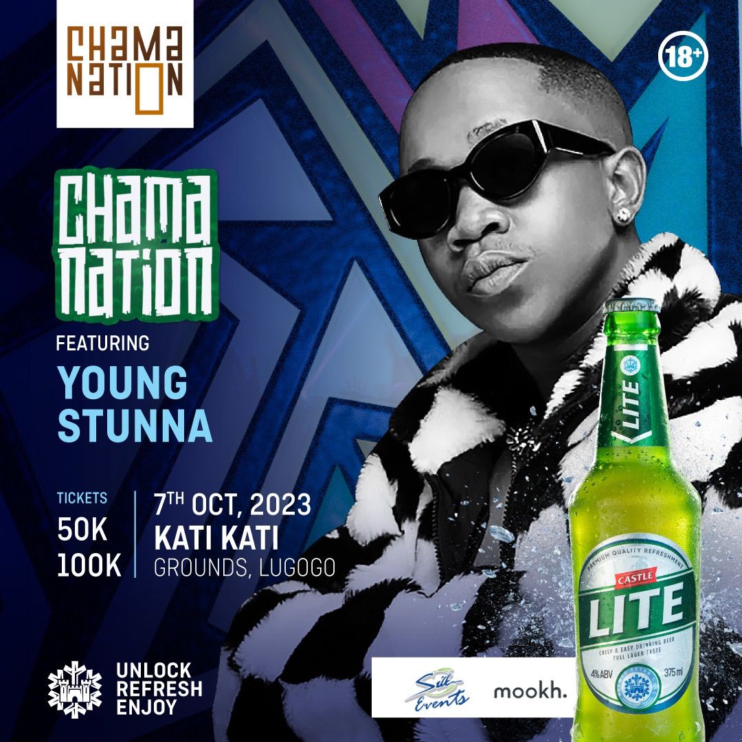 Baddmanjoker's tweet photo. It's a #ChamaNation parte, and we shall be there to unlock fresh enjoyments with @YOUNGSTUNNA ZA at Kati Kati Grounds on October 7.

UGX 50,000

UGX 100,000

#ChamaNationXYoungStunna #UnlockRefresh https://t.co/SQOzTDb54g