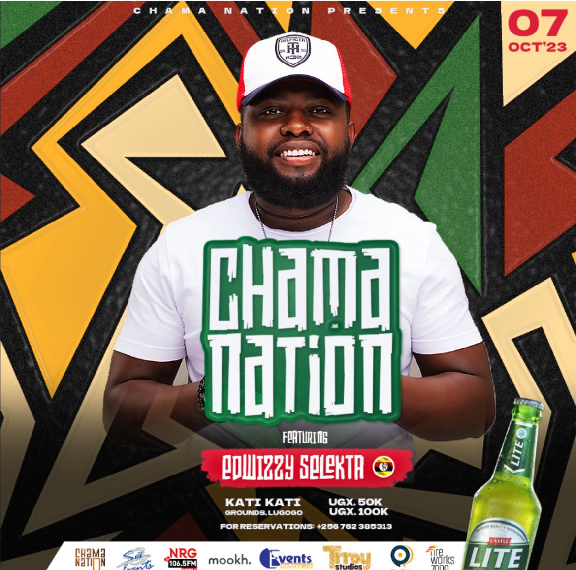 Baddmanjoker's tweet photo. It's a #ChamaNation parte, and we shall be there to unlock fresh enjoyments with @YOUNGSTUNNA ZA at Kati Kati Grounds on October 7.

UGX 50,000

UGX 100,000

#ChamaNationXYoungStunna #UnlockRefresh https://t.co/SQOzTDb54g