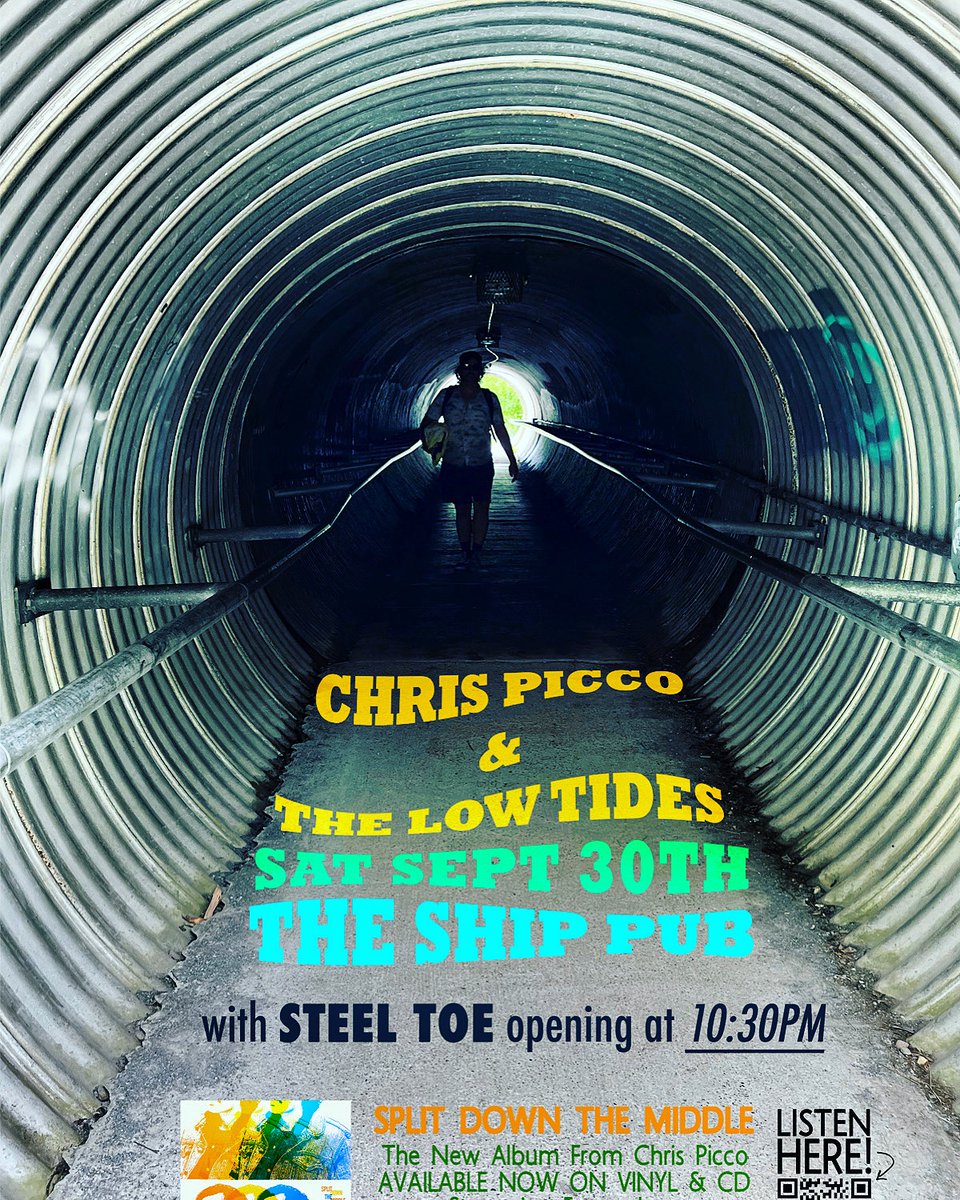 ⚓️This Saturday at The Ship Pub in St. John’s The Low Tides w/Steel Toe. 🌊Get your Tix: linktr.ee/chrispicco