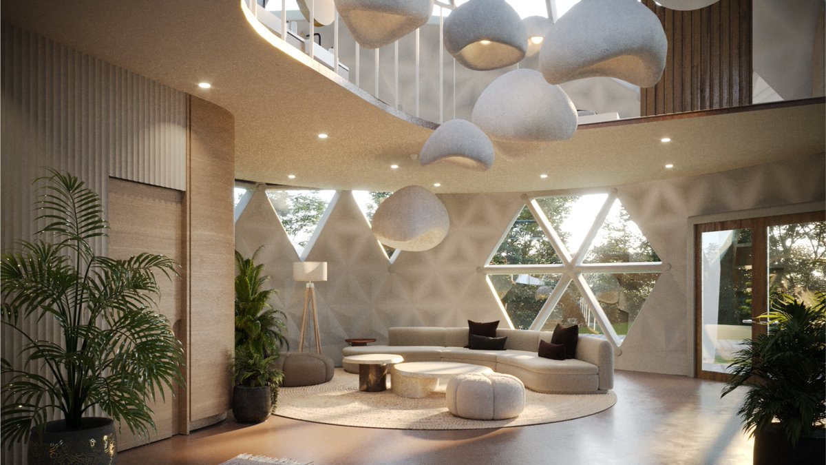 Geoship's tweet photo. Let nature inside your home with healthy natural materials and zero mold growth. What are your thoughts of our larger interiors? #nontoxic #regenerative #housing

More shots + see specs @ https://t.co/oO23Uooyr6 https://t.co/BdQqX0495w