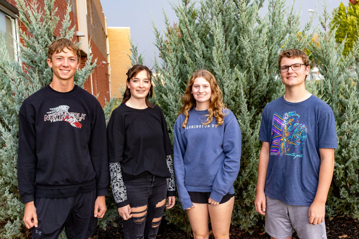 NorthPolkCSD's tweet photo. π Join us in congratulating Elena Fowle, Larissa Koth, Mitchell Brasier, & Nolan Mandernach for earning the prestigious National Rural & Small Town Award (NRSTA) from the College Board! ππ
Learn more about this national recognition hereβ¬οΈ
https://t.co/iDuznpAfP5
#ProudToBeNP https://t.co/IJYdfJNhTV
