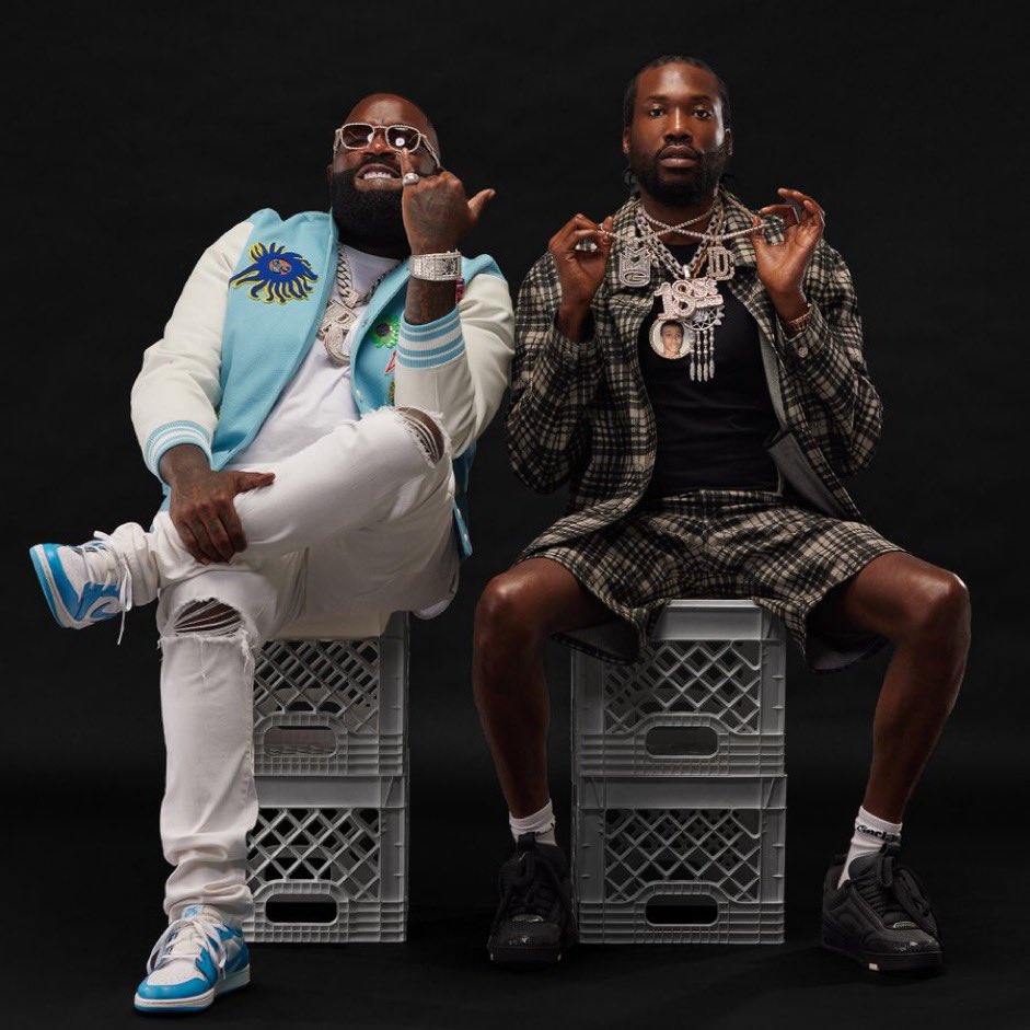 DailyRapFacts's tweet photo. Rick Ross &amp; Meek Mill are dropping a new collab album titled “Too Good To Be True” 💿 

Release date : TBA https://t.co/ti9HCQYIJ5