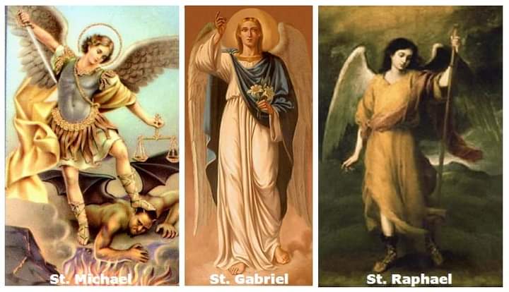 AlesandroJR's tweet image. 29 Septemba ni SIKUKUU YA MALAIKA WAKUU

Kwa Mujibu wa Biblia Takatifu, Malaika wakuu ni watatu:
01. Malaika Mkuu Mikaeli
02. Malaika Mkuu Gabrieli
03. Malaika Mkuu Rafaeli

01. MALAIKA MKUU MIKAELI
Mtakatifu Mikaeli Malaika Mkuu ametajwa mara nne katika Biblia (Daniel 10:13 na…