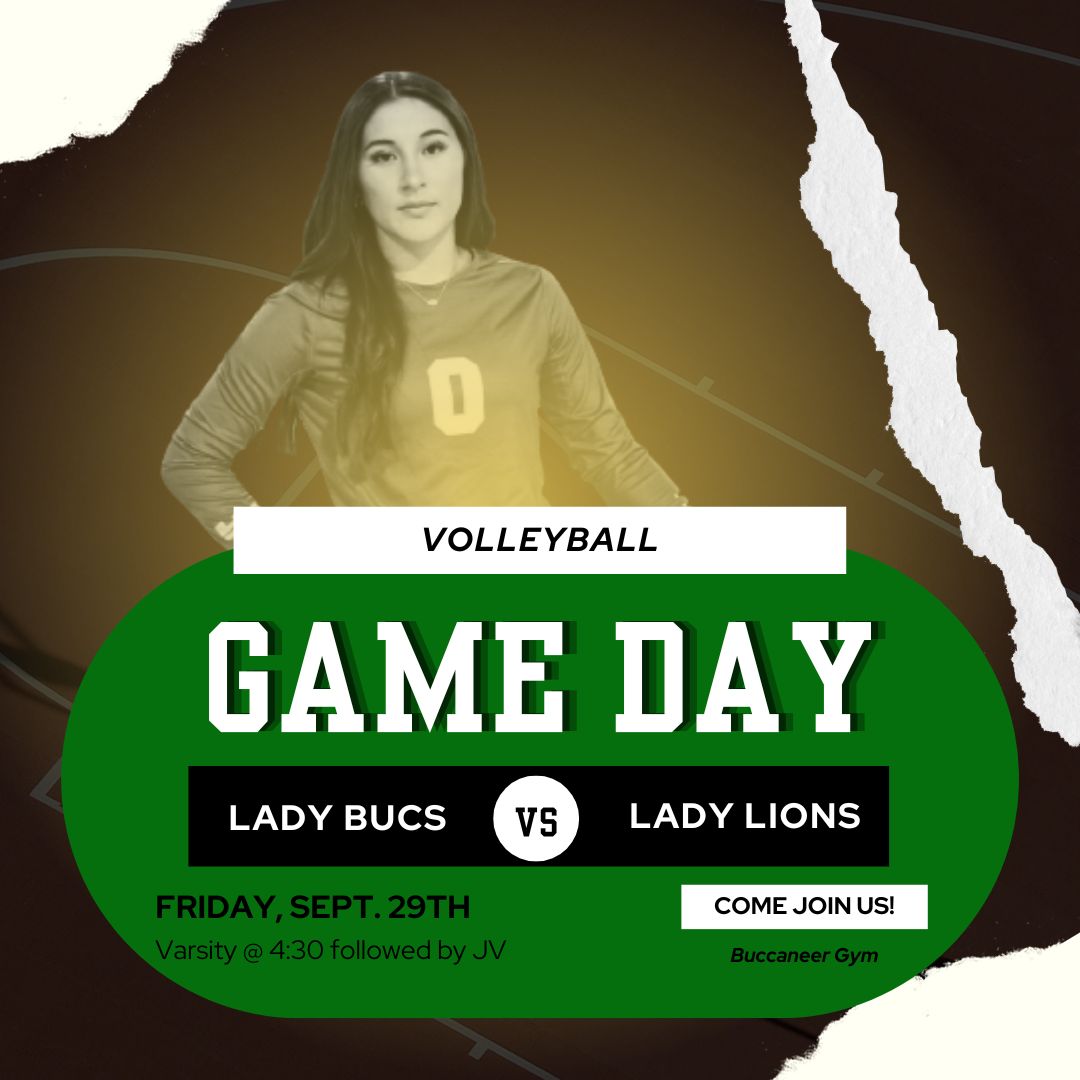Bored at home because of no school? No problem, come out and cheer on the Lady Bucs!