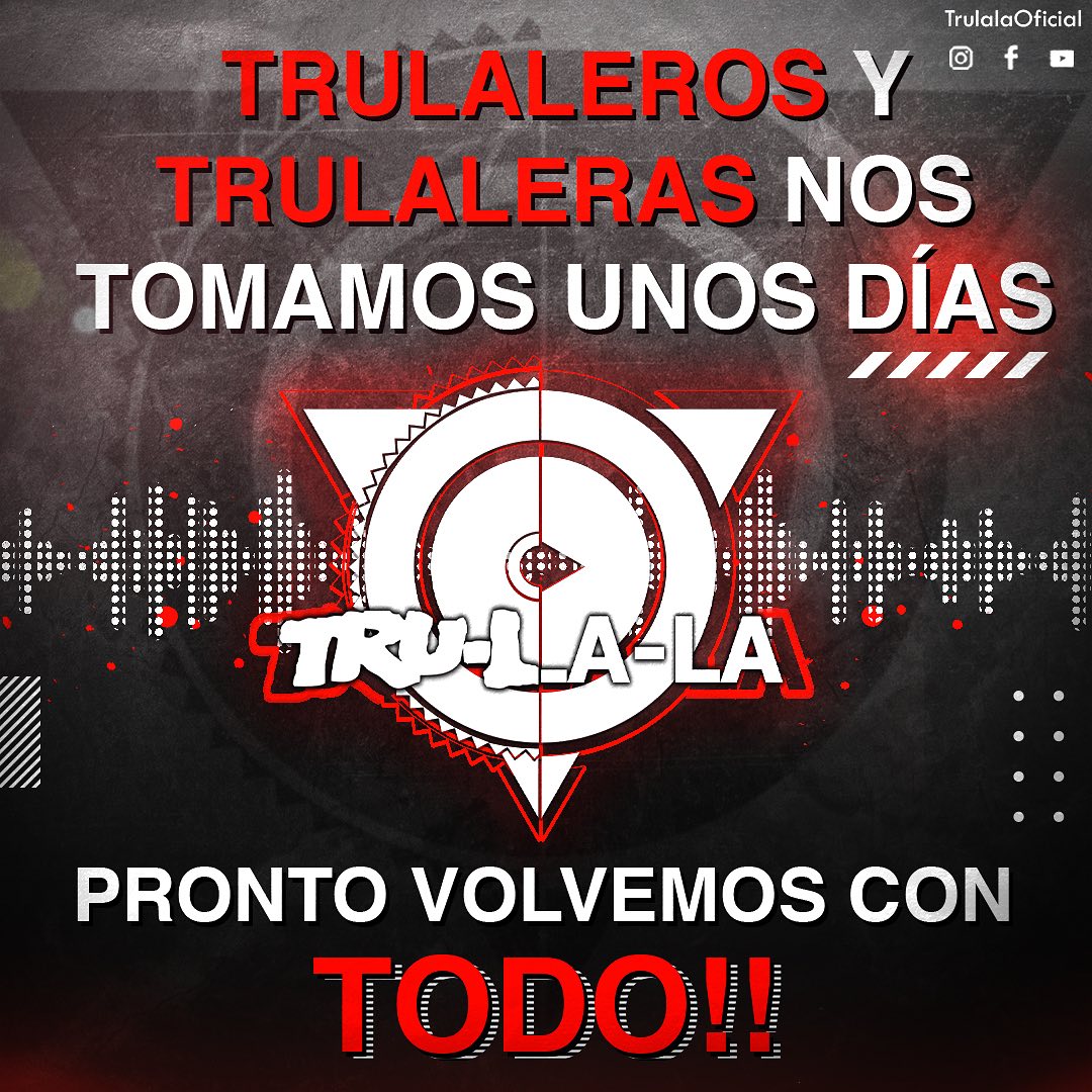 nesperoiak's tweet photo. PRONTO VOLVEMOS CON TODO 💪
Nos tomamos unos días 🏖️
.
.
#trulala #cuarteto #prontovolvemos https://t.co/lccGxarWqq