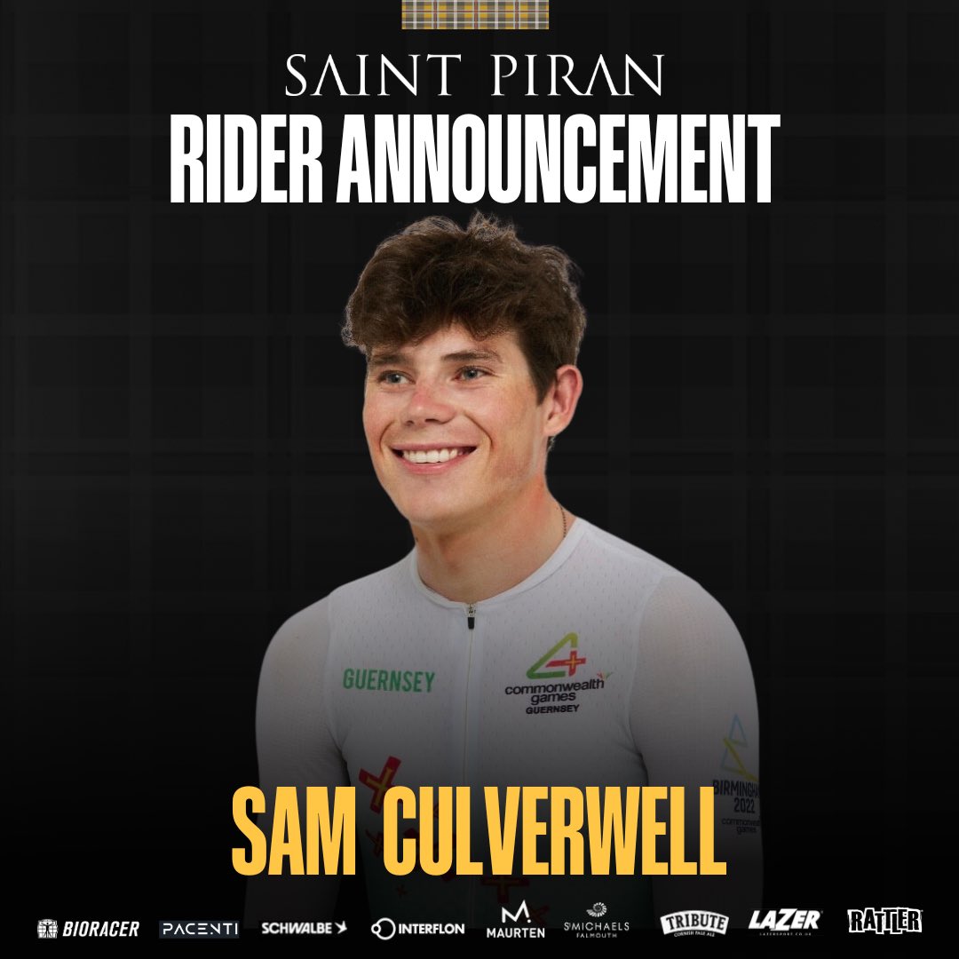 SaintPiranTeam's tweet photo. Guernsey’s Sam Culverwell (22) has signed with Saint Piran Pro Cycling joining the Saint Piran family. 

📚Read the full story on our website! 

https://t.co/cJiOzqNxFX https://t.co/EXNppJPTZF