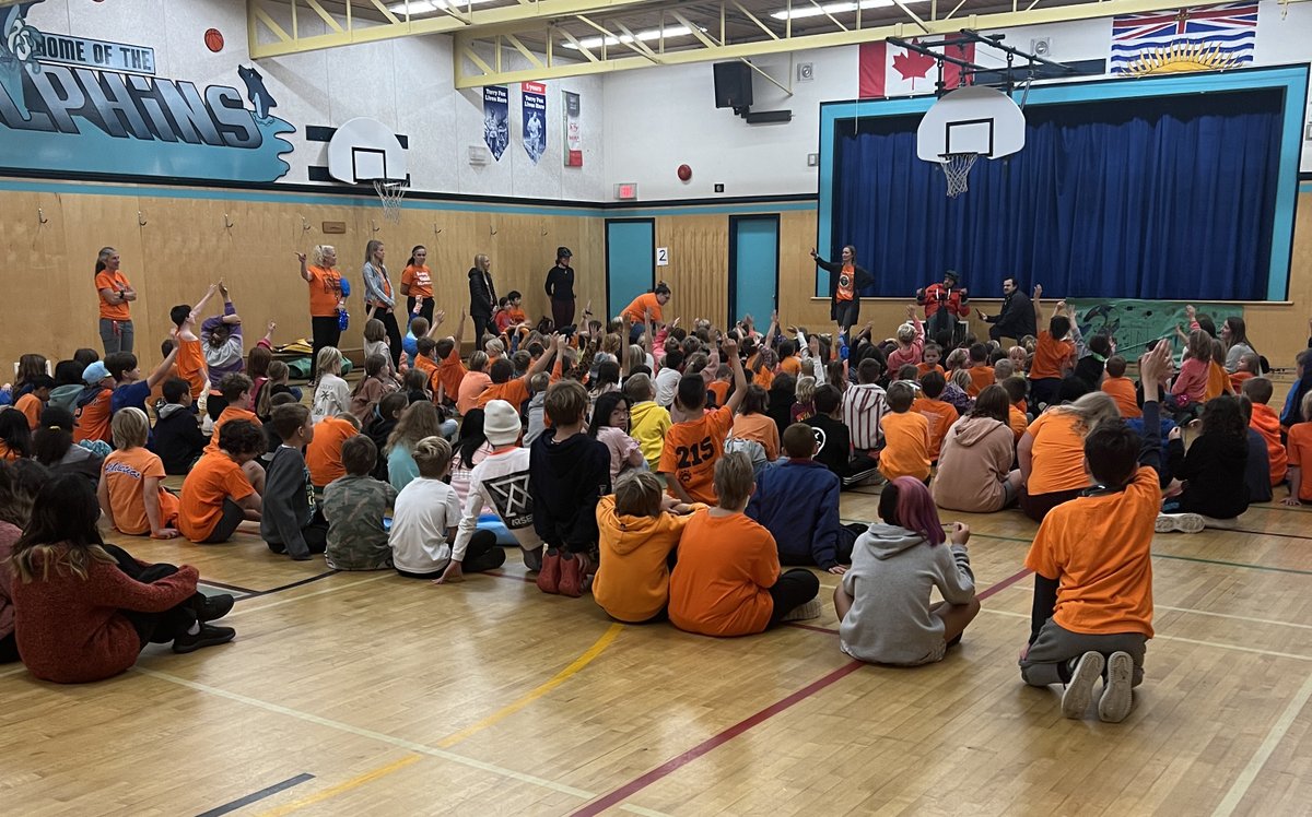 sd68bc's tweet photo. Last week Mrs. Stokes' class from Departure Bay read an article "Pedaling Possibilities" about a man named Kevin Mills - 1st quadriplegic to attempt to bike across Canada! The class reached out to see if he could adjust route so they could cheer him on. https://t.co/Ri6YiKisGj https://t.co/TqqY8r4ulh