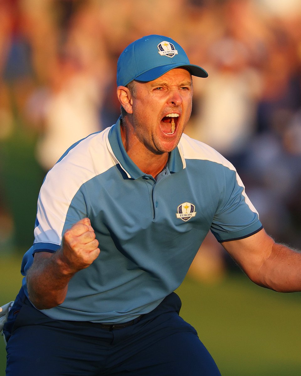PGATOUR's tweet photo. Pure passion.

Down 2 with 2 to play, @JustinRose99 came up huge to tie his match #RyderCup https://t.co/niw4ZfV9CI