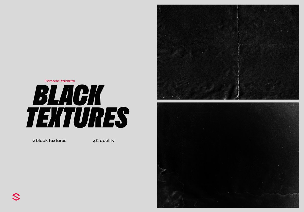 SesoHQ's tweet photo. For my graphic designers,

These two black textures carried me for awhile and I thought you'd appreciate using them. 

Enjoy,
https://t.co/6QOlPRxWZD https://t.co/Qcm5xTSsed