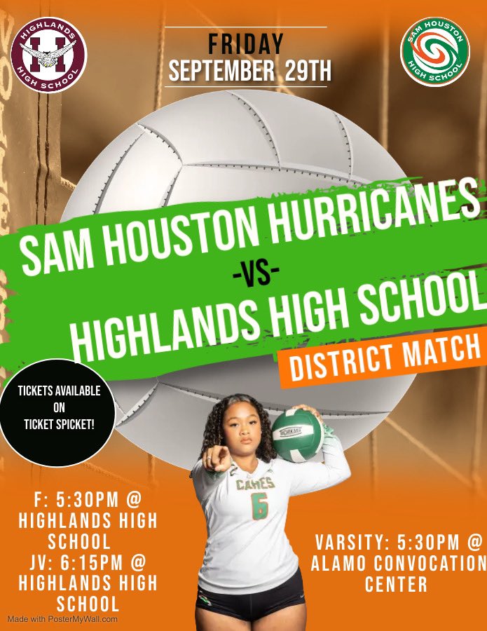 SAHoustonVB's tweet photo. 🌊 🏐 It’s GAMEDAY!! Good Luck to our Lady Hurricanes as they compete in their District Match against Highlands!! Come out and support!! Go Canes! #SHVB #PrideOfTheEastside 🌊🏐 https://t.co/w6rXr6aO0w