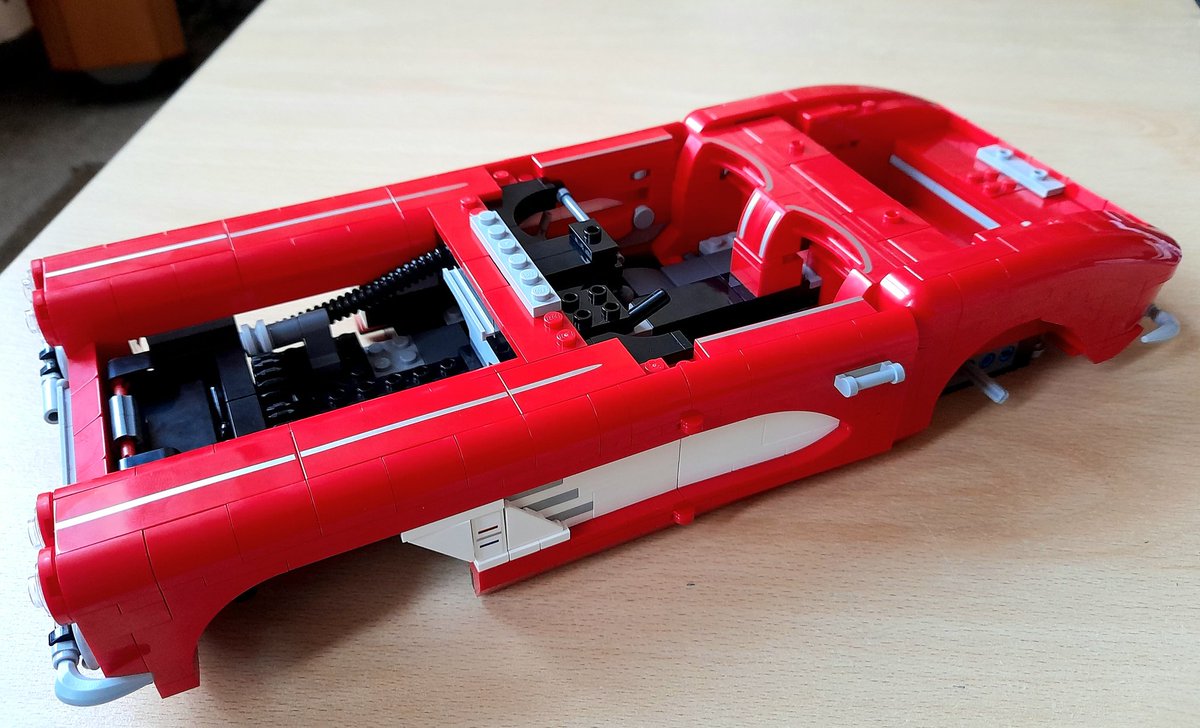 RogerMaybank's tweet photo. Lego Chevrolet Corvette. Bag 7 of 9. Bag. Knoll. Build. #lego #Afolwacs https://t.co/OB9i70rnYm
