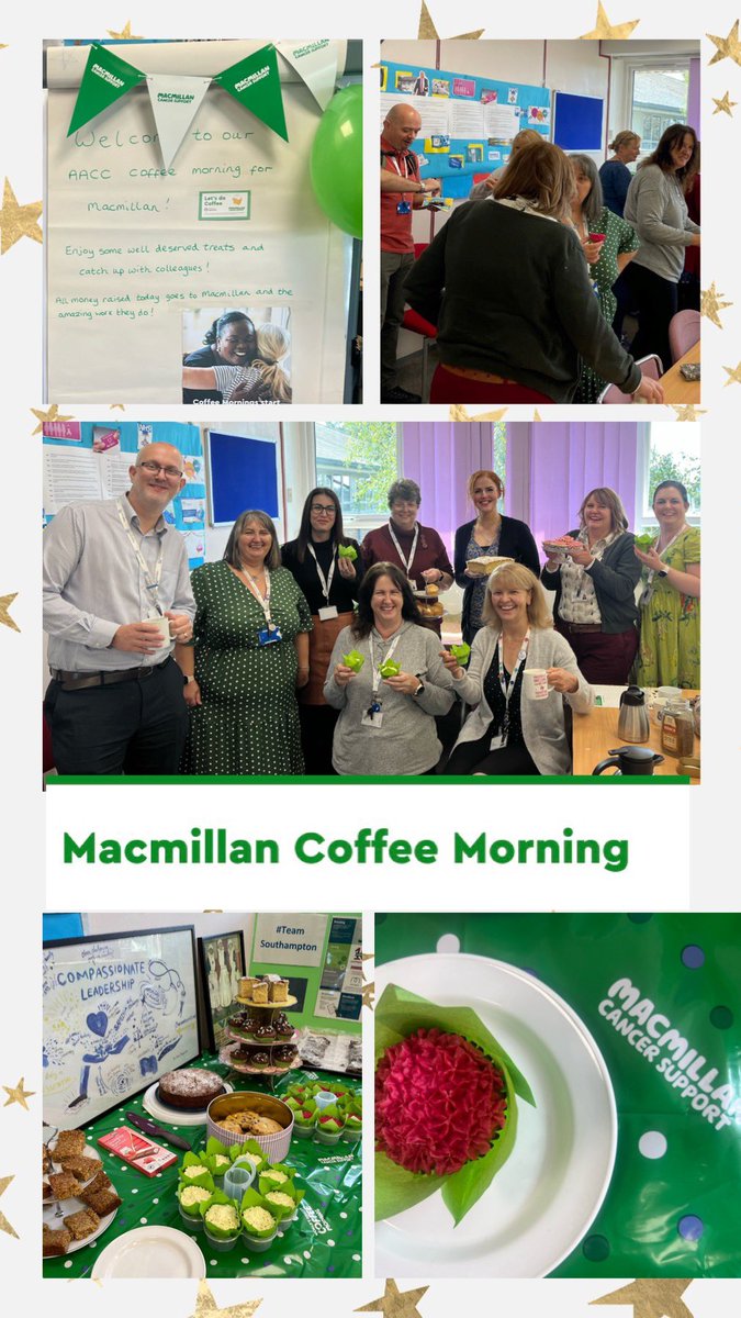 Thank you to @Lydia22839128 and our star AACC and CHC bakers for organising a fabulous @macmillancancer bake sale which raised over £120 and climbing for MacMillan cancer support- a cause close to our ❤️... #cancercare #macmillancancersupport #MacmillanCoffeeMorning