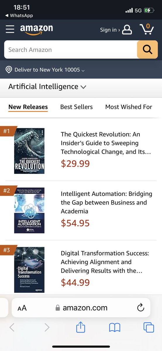 The Quickest Revolution is #1 on #AI !

🤩