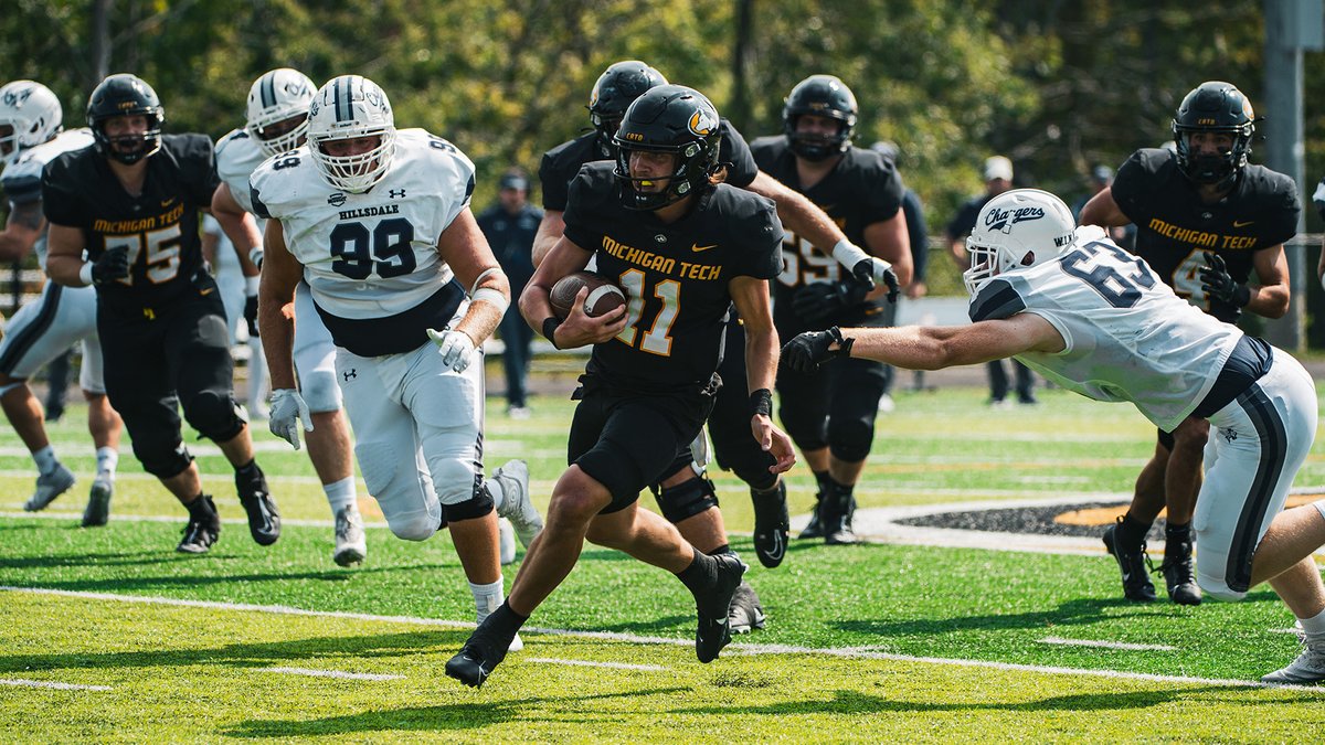 Michigan Tech Football tweet media