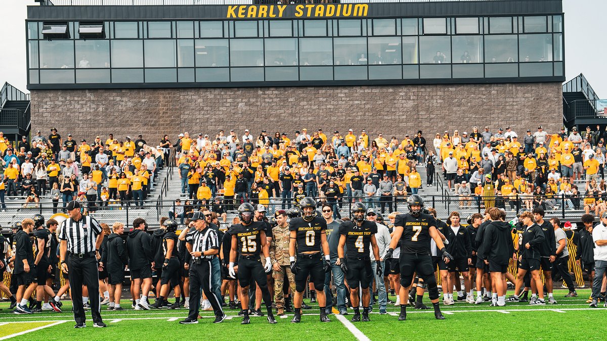 Michigan Tech Football tweet media