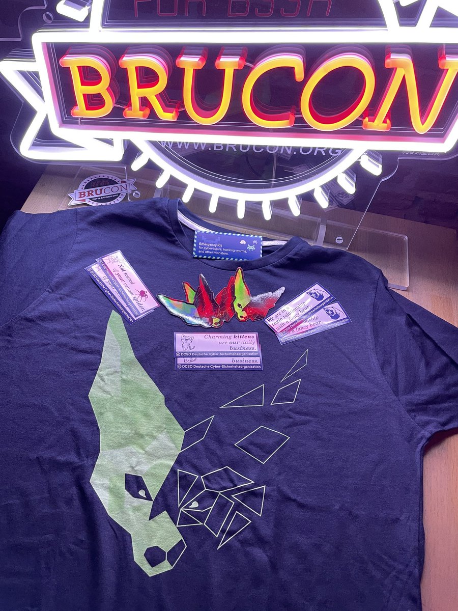 🎉 Just wrapped up an incredible time at #BruCon! 🌐🔐💡 The energy was off the charts, and the talks were nothing short of mind-blowing. 💬💥 Huge kudos to @BruCON for organizing an event where learning met fun! 🙌 Let's keep this cybersecurity momentum going! 💻🛡️ #CyTec 🦊