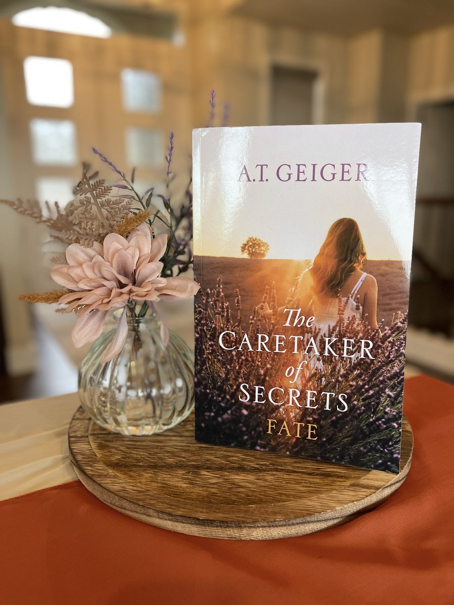 atgeiger11's tweet photo. Thank you for the follow, READER FRIEND! If you are ever wanting to try out a new author with a debut novel,  THE CARETAKER OF SECRETS {FATE} just came out into the world. ☺️

https://t.co/NXU55qZyez https://t.co/mit11yVqLT