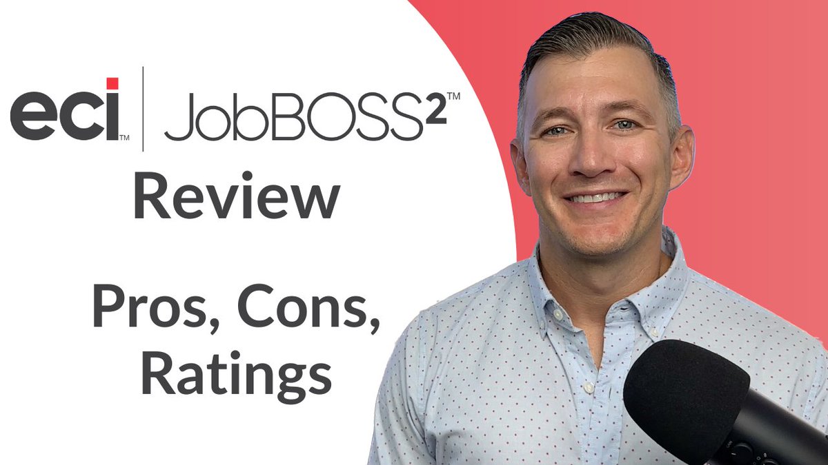 softwareconnect's tweet image. Join us for our firsthand account of the perks and drawbacks of JobBOSS². 
youtu.be/mgS8CSFikBI

Highlights:
✅ Why process manufacturers should steer clear
✅ Insights into pricing
✅ Why it’s great for QuickBooks users

#manufacturing #ERP #eci