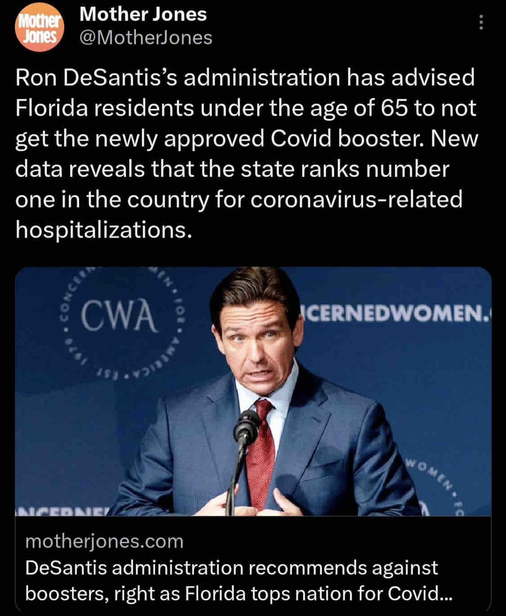 OurProgressive's tweet photo. #dumpdesantis https://t.co/9wXP9xUlHP