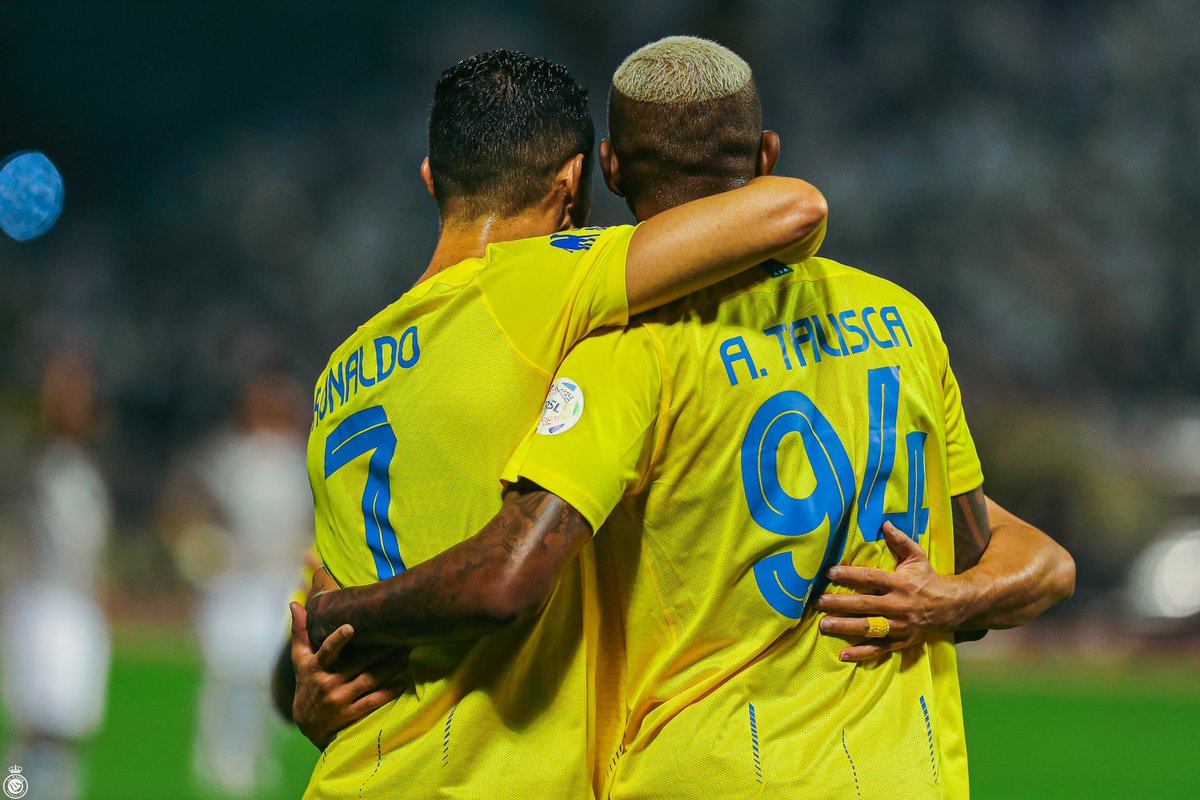 AlNassrFC's tweet photo. ألا واهنيّ عيوننا فيكم! 🤩 https://t.co/g2hvIcLDeC