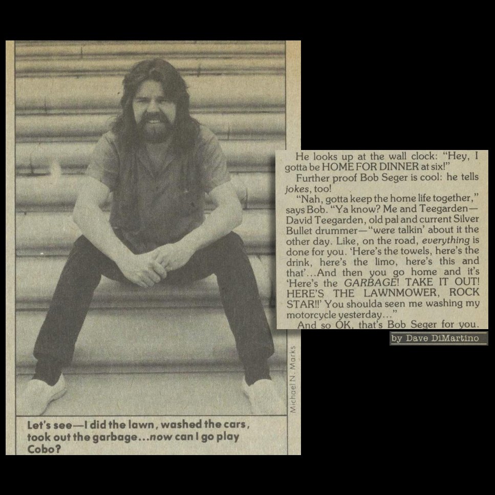 BobSeger's tweet photo. On the cover of the September 1980 edition of Creem Magazine. https://t.co/uXSTKfyFPH