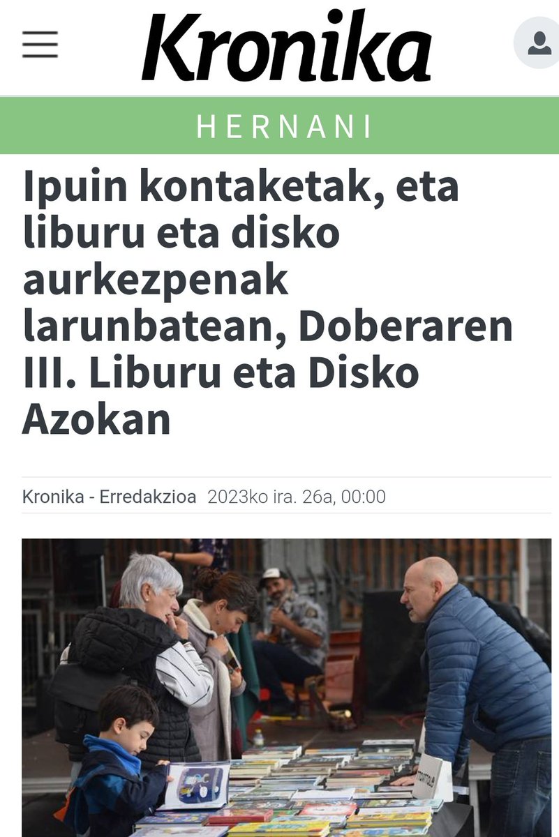 komikipedia's tweet image. Irailak 30 larunbata Hernani 
@DoberaElk antolatutako III. Liburu eta Disko Azokan 17 postu, tartean komikiak argitaratu dituzten 
Dobera, @txalapartatik, Herrima,  #HarrietEdiciones, @argia, @ElkarArgitaletx, @ereinargi...
Arratsaldean : Asisko Urmeneta eta 
Amaiur! Libera State