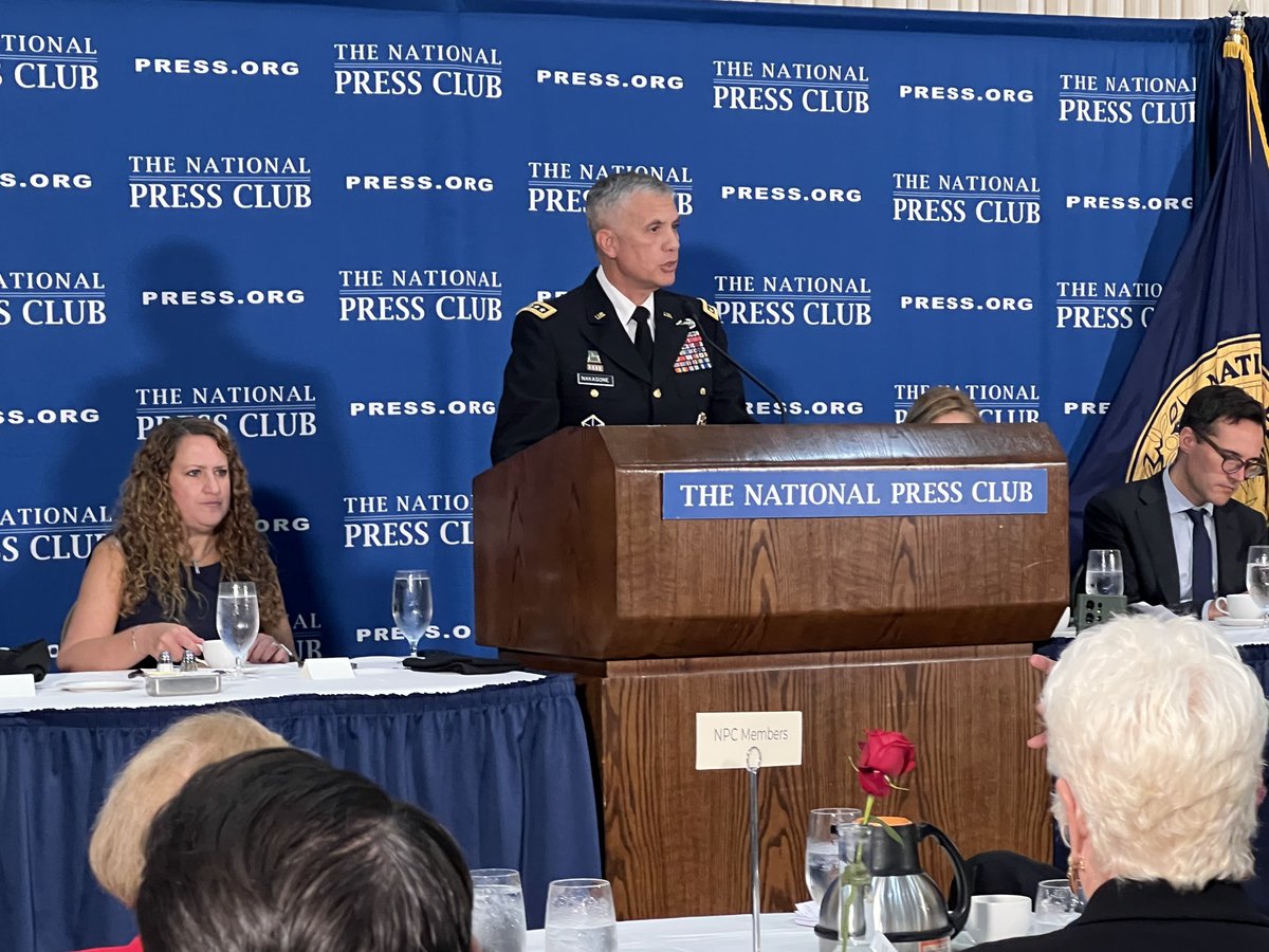 LTG William J. Hartman (@cybercom_dirnsa) on Twitter photo .<a href="/NSAGov/">NSA/CSS</a> is standing up a new AI Security Center to address threats and retain our nation's advantage in AI, further supporting & enhancing partnerships with <a href="/US_CYBERCOM/">U.S. Cyber Command</a> and <a href="/DeptofDefense/">Department of Defense 🇺🇸</a> Joint Force.
Thank you <a href="/PressClubDC/">National Press Club</a> for the opportunity to speak. youtube.com/watch?v=tJnMlP… .<a href="/NSAGov/">NSA/CSS</a> is standing up a new AI Security Center to address threats and retain our nation's advantage in AI, further supporting & enhancing partnerships with <a href="/US_CYBERCOM/">U.S. Cyber Command</a> and <a href="/DeptofDefense/">Department of Defense 🇺🇸</a> Joint Force.
Thank you <a href="/PressClubDC/">National Press Club</a> for the opportunity to speak. youtube.com/watch?v=tJnMlP…