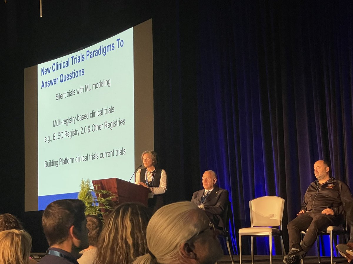 KidsHeartDoc's tweet photo. Awesome talk by @AMGuerguerian in the opening plenary session at #ELSO2023 on pediatric #ECPR #PCICU #PICU moving the field forward in the next decade @SickKidsCCM https://t.co/9NpFGGekxa